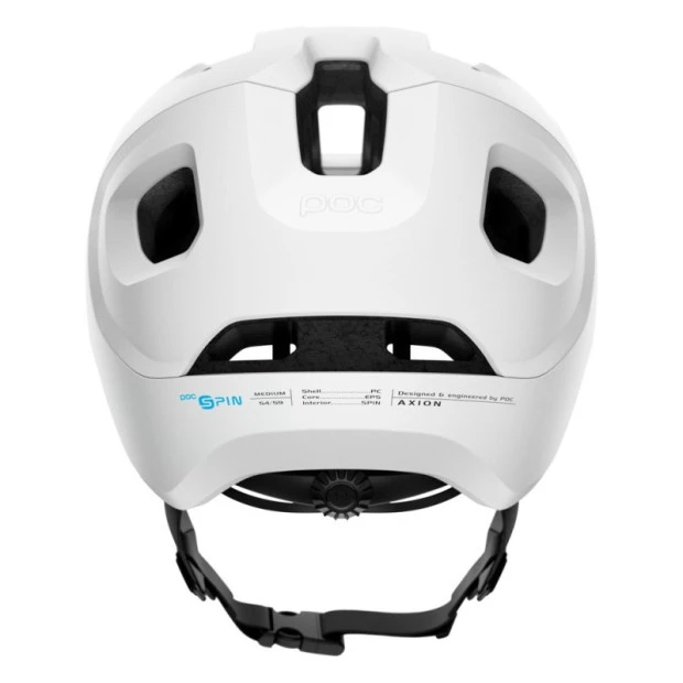 Casque VTT POC Axion SPIN - Blanc Mat – Image 3