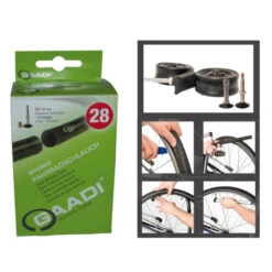 Chambre à Air Ouverte Gaadi 27.5' SV Schrader- [50/54 - 584]