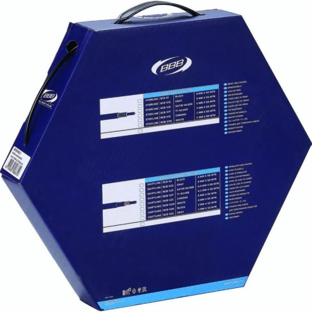 Gaine De Frein Lubrifiée BBB StopLine LC 1m Noir