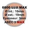 Roulement Enduro Bearing 6800 LLU Max - 10 X 19 X 5